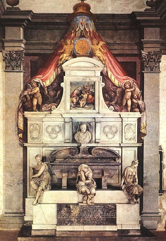 VASARI, Giorgio Monument to Michelangelo ar china oil painting image